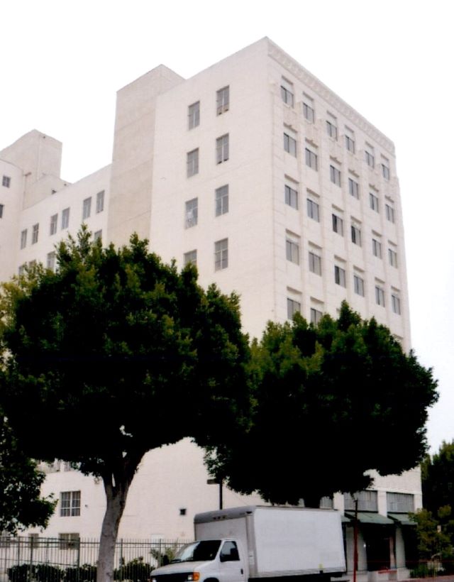 Before: overall view of Long Beach building prior to rehabilitation